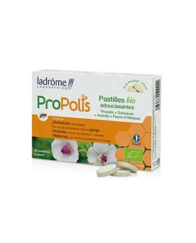 LADROME PROPOLIS 20 PASTILLES A SUCER