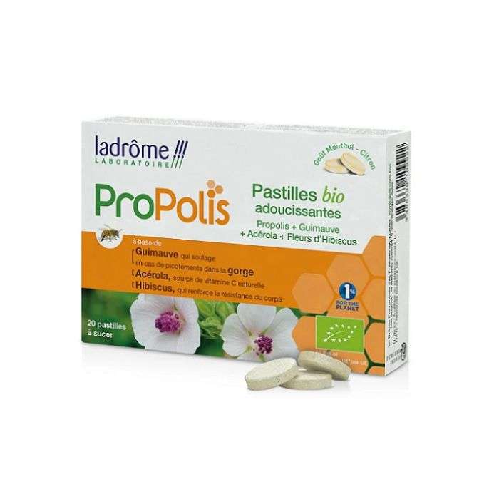 LADROME PROPOLIS 20 PASTILLES A SUCER