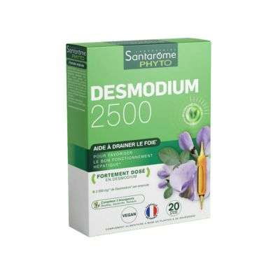 SANTAROME PHYTO DESMODIUM 2500 20 AMPOULES DE 10 ML
