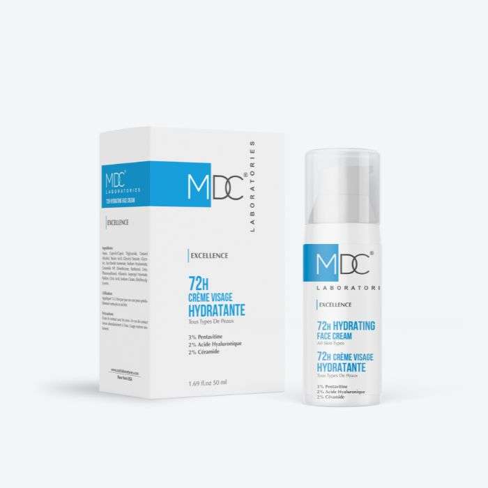 MDC EXCELLENCE 72H HYDRATING CREME VISAGE 50 ML