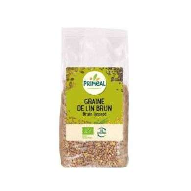 PRIMEAL GRAINES DE LIN BRUN 500G