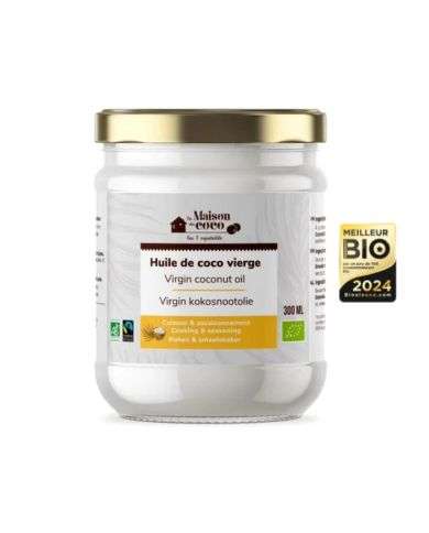 LA MAISON DU COCO HUILE DE COCO VIERGE 300 ML