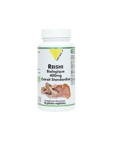 VITALL+ REISHI BIOLOGIQUE 400 MG 60 GELULES