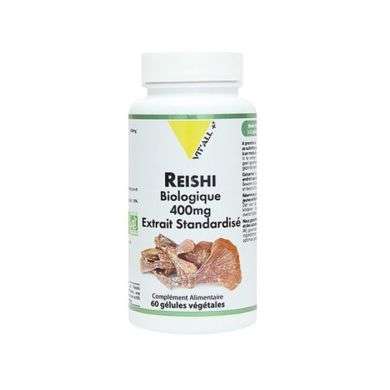 VITALL+ REISHI BIOLOGIQUE 400 MG 60 GELULES