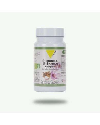 VITALL+ RHODIOLA ET SAFRAN 30 GELULES VEGETALES 