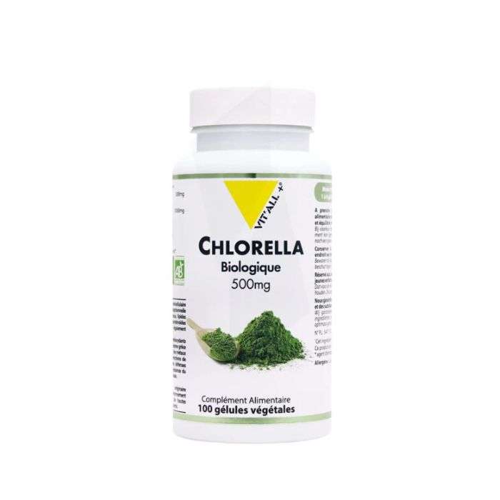 VITALL+ CHLORELLA 500 MG 100 GELULES VEGETALES