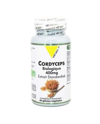VITALL+ CORDYCEPS BIOLOGIQUE 400 MG 60 GELULES