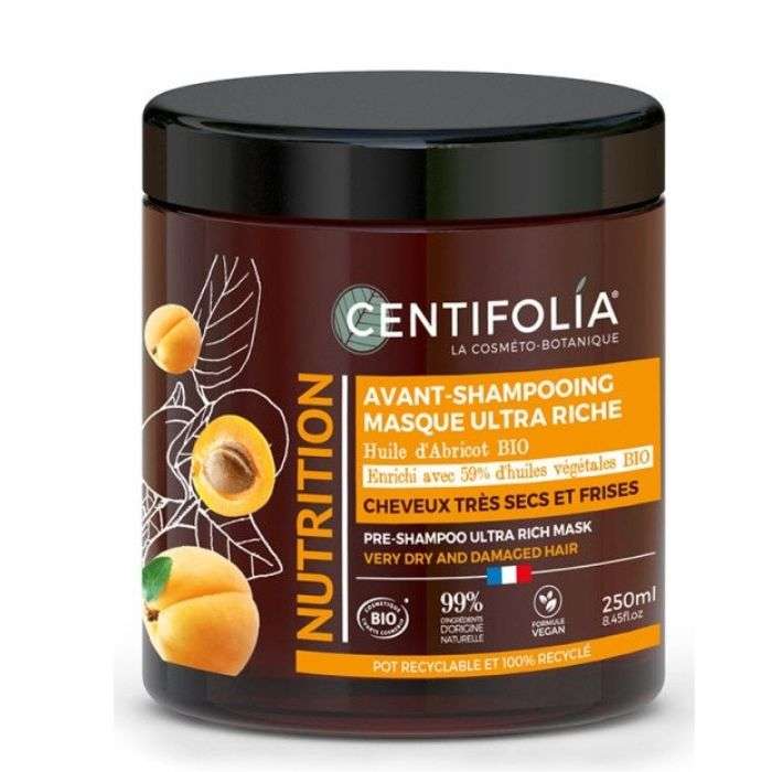 CENTIFOLIA NUTRITION AVANT SHAMPOOING MASQUE ULTRA RICHE 250 ML 