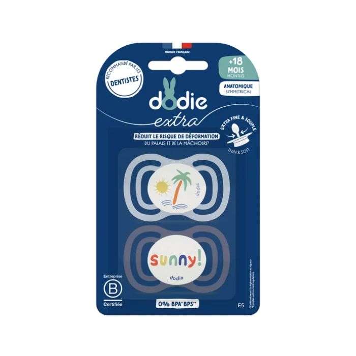 DODIE SUCETTE ANATOMIQUE EXTRA 18 MOIS PLUS F5