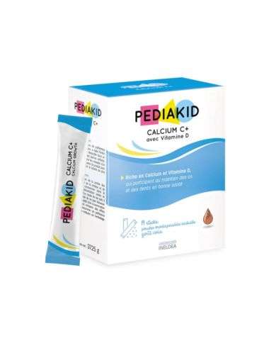 PEDIAKID 14 STICKS CALCIUM C+ VITAMINE D GOUT COLA