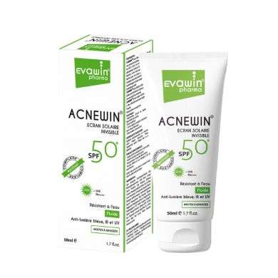 EVAWIN ACNEWIN ECRAN SOLAIRE SPF 50 INVISIBLE 50 ML