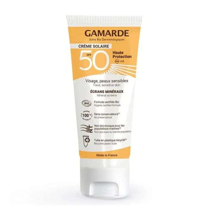 GAMARDE CREME SOLAIRE SPF 50+ ECRAN MINERAUX 40 ML