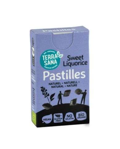 TERRASANA PASTILLES DE REGLISSE DOUCE NATURE 25G