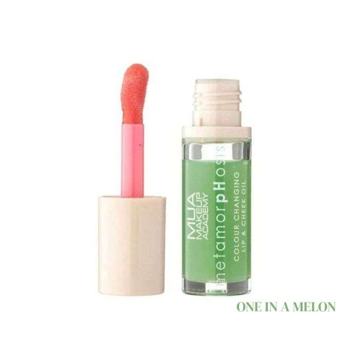 MUA METAMORPHOSIS HUILE POUR LEVRES ET JOUES CHANGEANTE DE COULEUR 