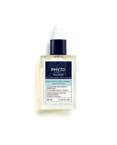 PHYTO POLLEINE SOLUTION CUIR CHEVELU CONCENTRE EQUILIBRANT FORTIFIANT 30 ML
