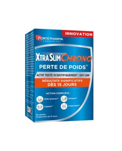 FORTE PHARMA XTRASLIM CHRONO PERTE DE POIDS 60 GELULES