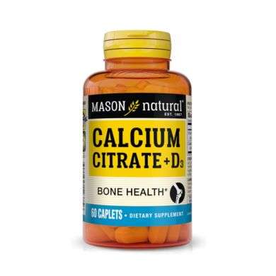 MASON NATURAL CALCIUM CITRATE +D3 60 COMPRIMES