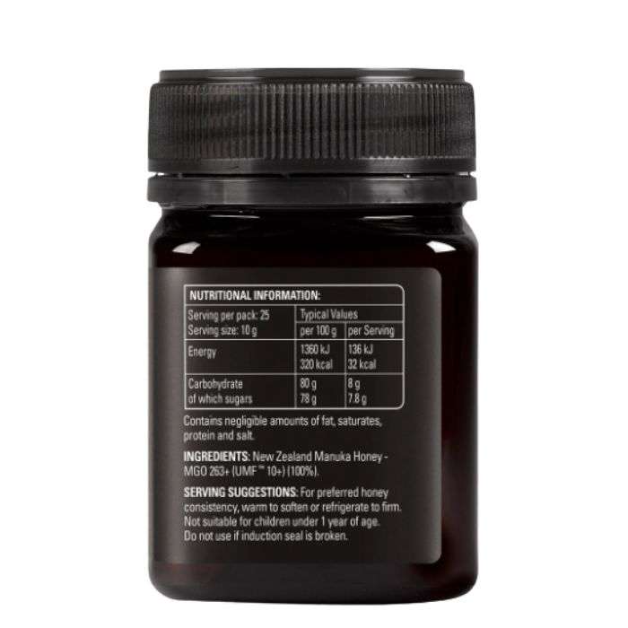 COMVITA MANUKA HONEY MIEL DE MANUKA NEW ZEALAND MGO 263+ 250G