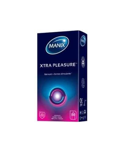 MANIX XTRA PLEASURE 10 PRESERVATIFS