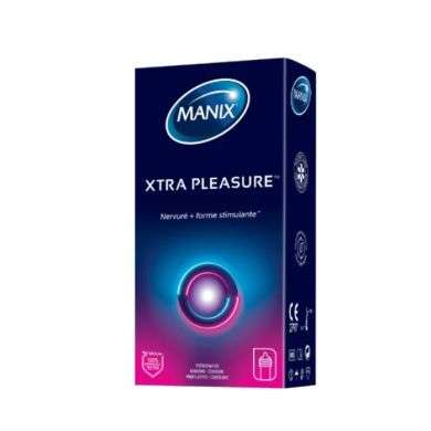 MANIX XTRA PLEASURE 10 PRESERVATIFS