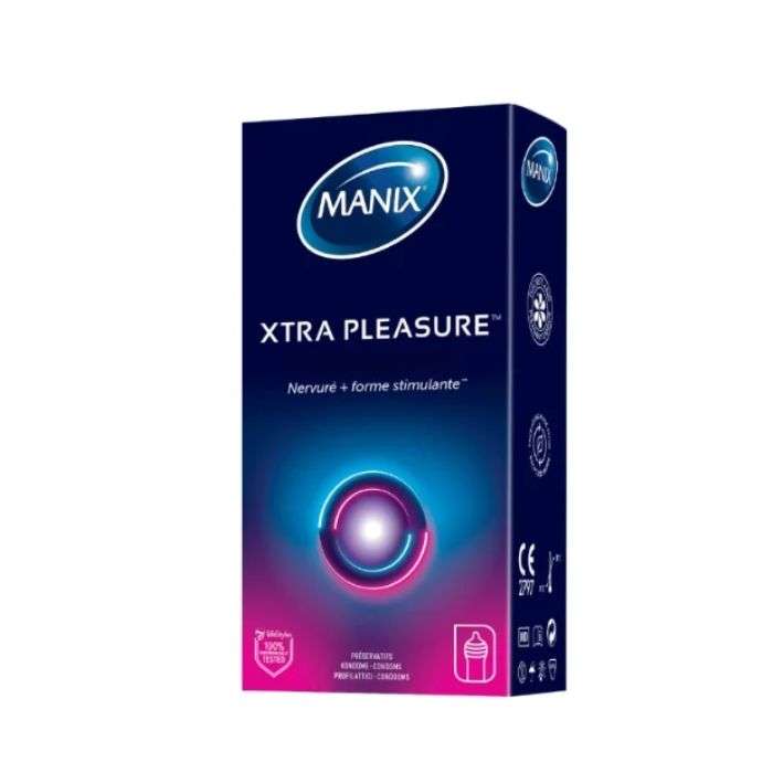 MANIX XTRA PLEASURE 10 PRESERVATIFS