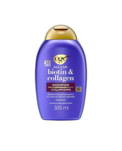 OGX BIOTINE ET COLLAGEN SHAMPOING 385 ML