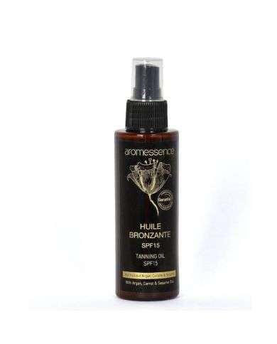 AROMESSENCE HUILE BRONZANTE SPF 15 125ML
