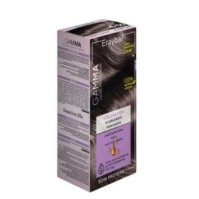 ERAYBA GAMMA COLORATION HYDRATANTE PERMANENTE N 1 NOIR NATUREL