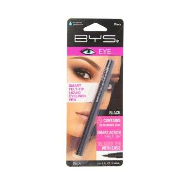 BYS EYE SMART FELT TIP EYELINER STYLO NOIR