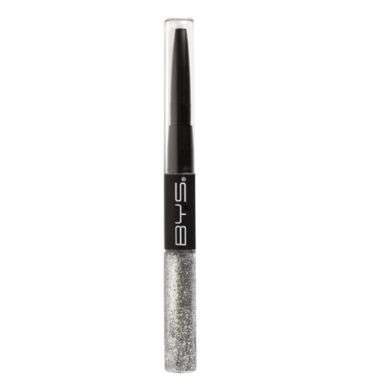 BYS DUO GLITER ET LINER SPARKLE ARGENTE