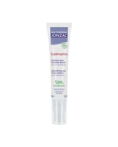 LEA NATURE EAU THERMALE JONZAC SUBLIMACTIVE CONTOUR YEUX ET LEVRES LISSANT 15ML