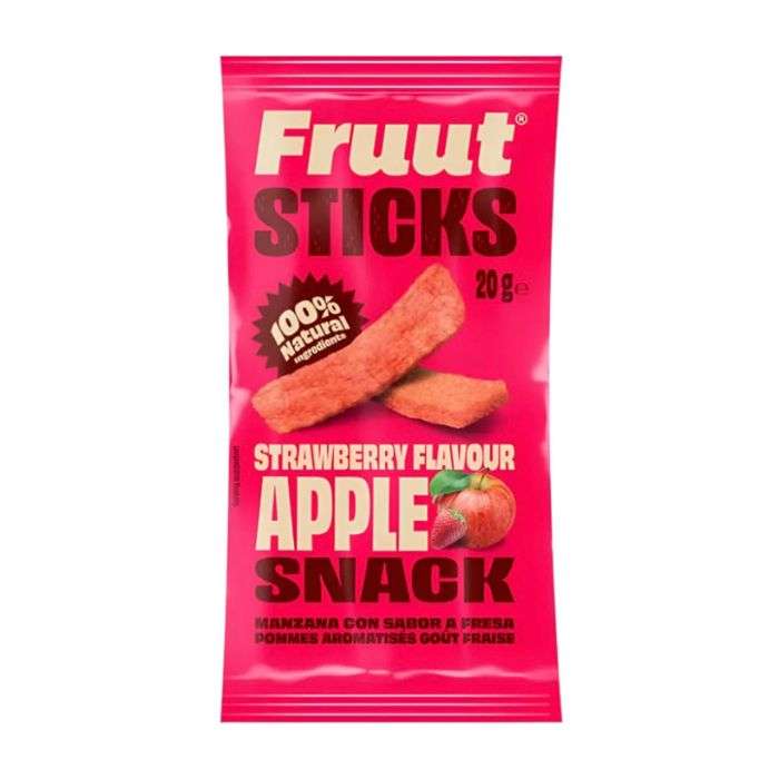 FRUIT STICKS POMME GOUT FRAISE 20G