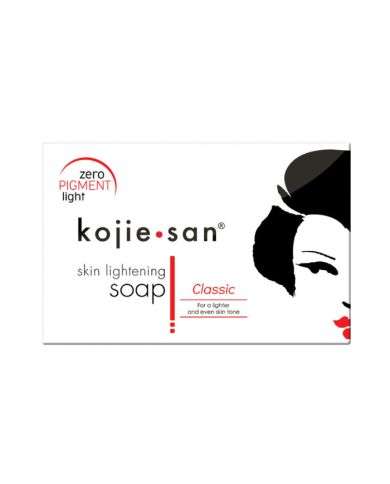 KOJIE SAN CLASSIC SAVON ECLAIRCISSANT DE PEAU ZERO PIGMENTATION 135 GR