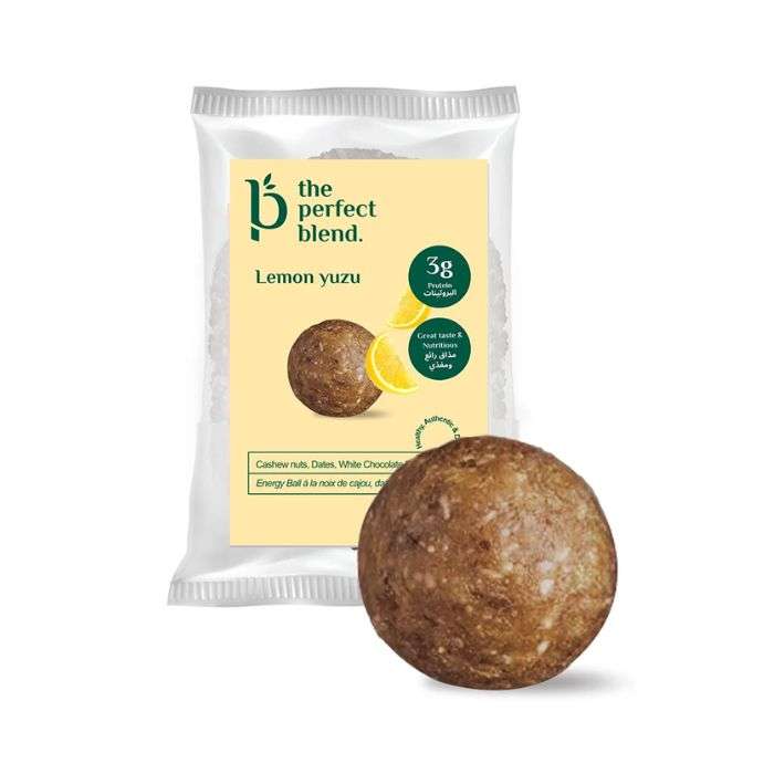 THE PERFECT BLEND ENERGY BALL LEMON YUZU
