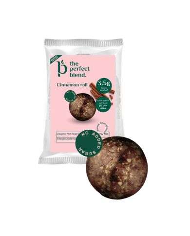 THE PERFECT BLEND ENERGY BALL CINNAMON ROLL