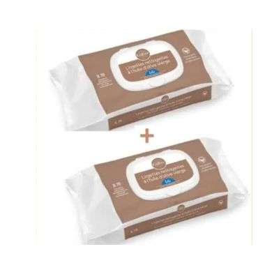 GIFRER LINGETTES A L'HUILE D'OLIVE BIO PACK DE 2