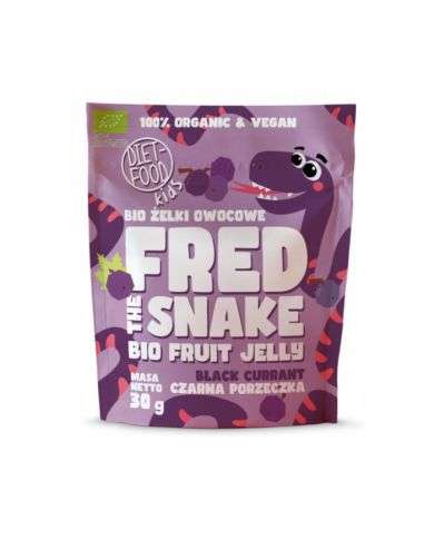 FRED SNAKE THE BIO FRUIT JELLY CASSIS 30G