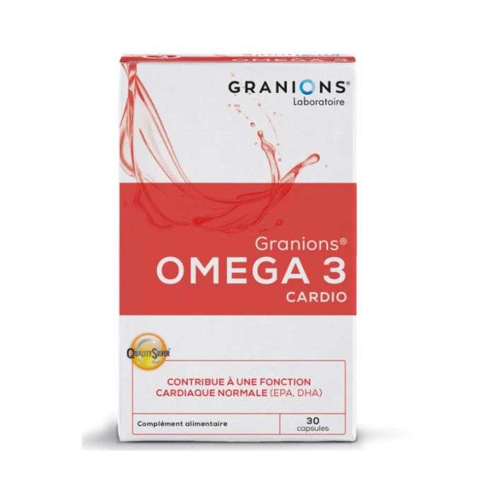 GRANIONS OMEGA 3 CARDIO 30 CAPSULES 