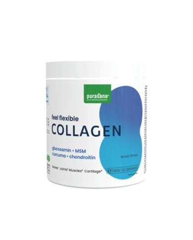 PURASANA COLLAGEN FEEL FLEXIBLE 240G SAVEUR CITRON
