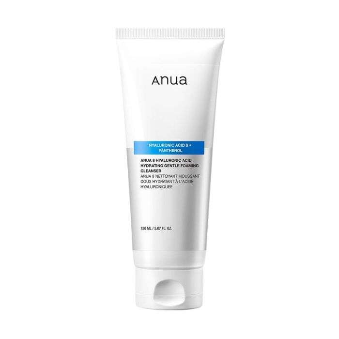 ANUA HYALURONIC ACID 8 PANTHENOL NETTOYANT MOUSSANT DOUX 150ML