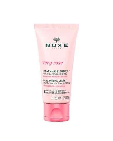 NUXE VERY ROSE CREME MAINS ET ONGLES 50ML