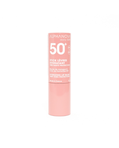 ALPHANOVA DAILY SUN SPF 50+ STICK LEVRE HYDRATANT 4 G
