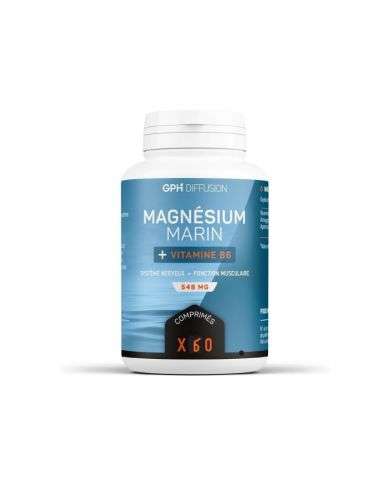 GPH MAGNESIUM MARIN + VITAMINE  B6 60 COMPRIMES