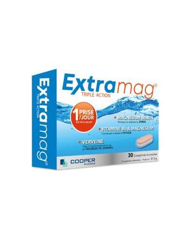 EXTRAMAG TRIPLE ACTION 30 COMPRIMES
