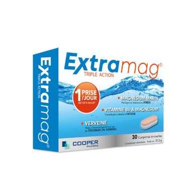 EXTRAMAG TRIPLE ACTION 30 COMPRIMES