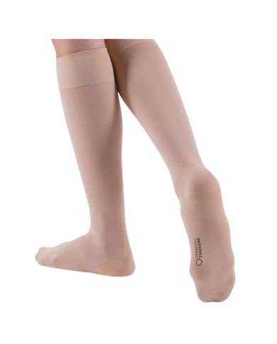 THUASNE VENOFLEX KOKOON ABSOLU CHAUSSETTES DE COMPRESSION MEDICALE BEIGE NATUREL LONG