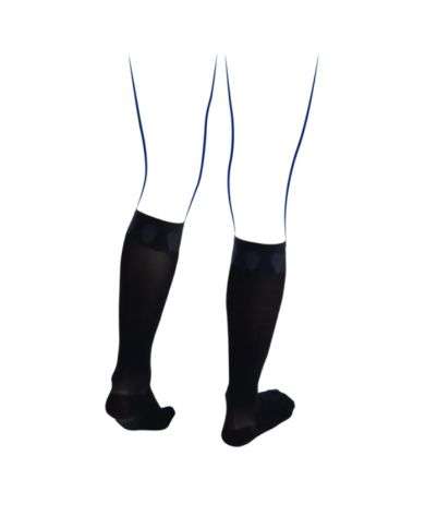 THUASNE VENOFLEX KOKOON ABSOLU CHAUSSETTES DE COMPRESSION MEDICALE NOIR LONG