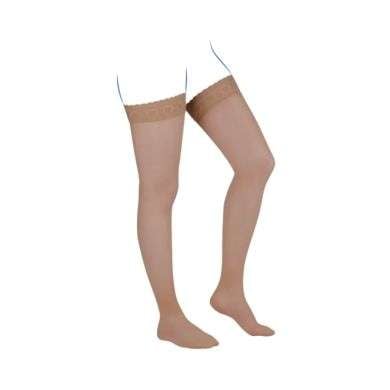 THUASNE VENOFLEX KOKOON ABSOLU BAS CUISSE OU COLLANT DE COMPRESSION MEDICALE BEIGE NATUREL NORMAL