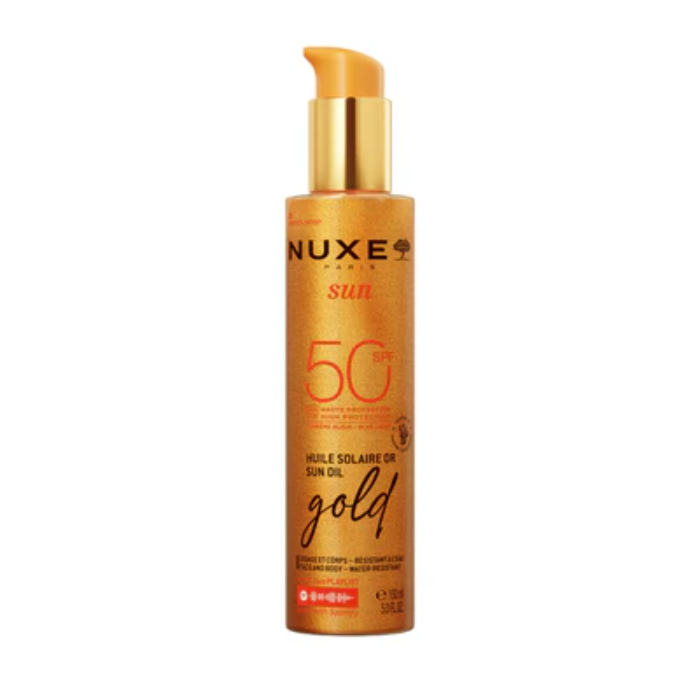 NUXE SUN SPF50 HUILE SOLAIRE GOLD 150 ML