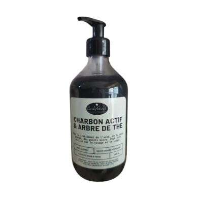 BODY GOOD SAVON LIQUIDE CHARBON ACTIF ET ARBRE DE THE 500ML